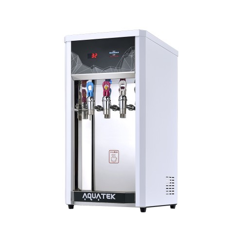 沛宸aquatek Aq 2123桌上型熱交換冰溫熱飲水機